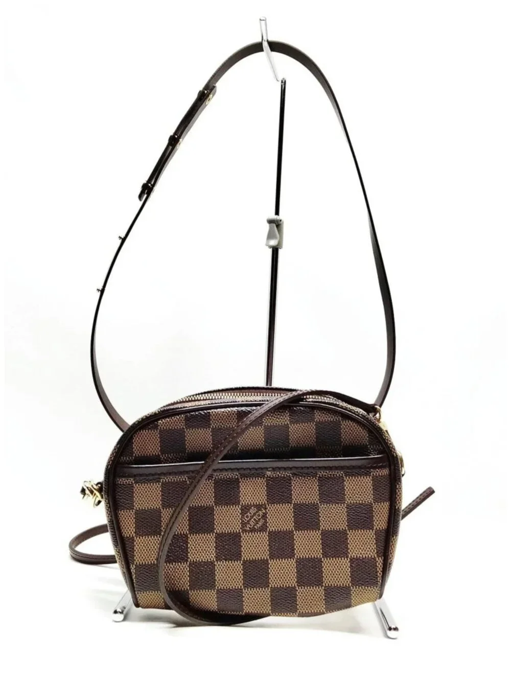 Authentic Louis Vuitton Ipanema Damier Ebene Crossbody Bag